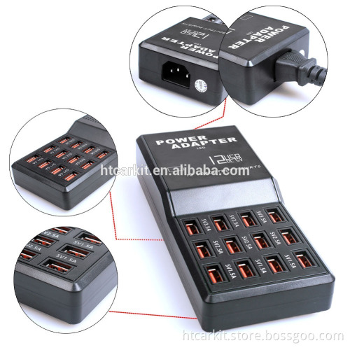 Hot sell 12 port usb hub fine hub 12 port generic usb hub